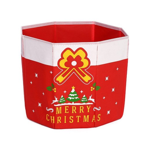 christmas tree decoration tree base foot cover non-woven fabric storage box tree bottom box tree basin christmas tree tree box scene matching