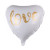 New 18-Inch round White Mrmrslove Aluminum Foil Balloon Wholesale Birthday Party Decoration Balloon