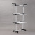 Factory Direct Sales Floor Clothes Hanger Multifunctional Three-Layer Towel Rack Folding Wing Hanger