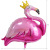 New Large Crown Flamingo Aluminum Film Balloon Cartoon Animal Birthday Party Wedding Decoration Balloon