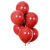 10-Inch Single Layer Pomegranate Red Latex Instagram Mesh Red Balloon Wedding Room Decoration Wedding Valentine's Day Gem Red Balloon