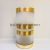 European and American Style Vase Flower Gilding Frosted Glass Vase