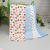 Baby Children Sheets Infant Pure Cotton Swaddling Blanket Wrap Baby Printed Bath Towel Four Ribbon Pack Wholesale