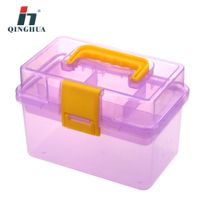 Qinghua 02119 Storage Box Medicine Box Storage Box Storage Box Science and Education Instrument Biological Tools Transparent Medical