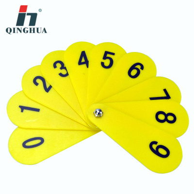 Qinghua Qh20509 Counting Card Primary School Mathematics Calculation Arithmetic Science and Education Instrument 0-10 Card for Students
