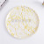 Nordic Tableware Marble Gold Ceramic Plate Western Cuisine Plate Steak Plate Dinner Plate Household Dinner Plate Dessert Saucer