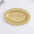 European Entry Lux Golden Embossed Plate Creative Dessert Table Decoration Tea Break Cold Meal Afternoon Tea Snack Plate