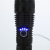 New Power Torch Outdoor P50 Bulb Waterproof Long Shot 500 M Telescopic Zoom Flashlight Factory Direct Supply