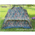 Factory Direct Sales Double-Layer Hydraulic Spring Camouflage Automatic Tent Dual-Use Camping Travel 3-4 People Multi-Person Tent