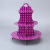 Disposable Dim Sum Rack Dessert Bar Decoration Decoration Paper Three-Layer Decoration Party Dress up Cake Table Shelf