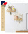 Light Luxury Internet Celebrity Hook Creative Iron Key Storage Rack Entrance and Exit Door Xuan Hanger Wall Hanging Room Wall Decoration