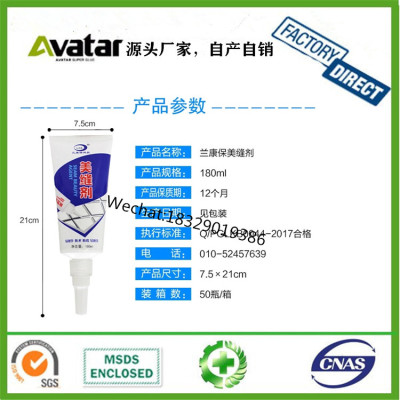 Tile Gap Refill Agent Tiles Reform Coating Mold Cleaner 180ml White Caulking Agent For Waterproof Wall Toilet Gap Repair