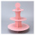 Disposable Dim Sum Rack Dessert Bar Decoration Decoration Paper Three-Layer Decoration Party Dress up Cake Table Shelf