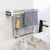 J85-SG1123 Creative Towel Rack Double Rod Seamless Towel Rack Punch-Free Kitchen Bathroom Storage Rack Towel Bar