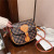 New Women's Bag Simple Crossbody Bag Internet Celebrity Bags Amazon Cross-Border Delivery  Small round Bag Delivery