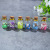 Floating TikTok Milk Bottle Quicksand Bottle Pig Keychain Milk Pig Drift Bottle Party Pendant Creative Gift