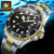 Olevs Brand Watch Custom Lao One Piece Dropshipping Lux Green Submariner Quartz Watch Waterproof Men's Watch Men's Watch