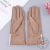 Autumn and Winter New Gloves Women's Fashion Plaid Student Full Finger Driving Windproof Warm plus Velvet Gloves Factory Direct Sales