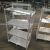 Folding shelving Floor multilayer shelving with pulley collection folding frame