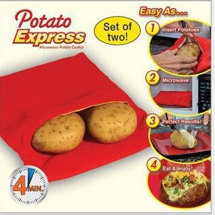 Microwave Oven Potato Bag