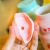 Japanese Style Fresh Fruit Cup Summer Good-looking Internet Hot Girlish Ceramic Cup Mini-Portable Straw Cup