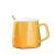 Nordic Entry Lux Style Minimalist Creative English Cup Ceramic Mug Polygon Coffee Cup for Couple Breakfast Water Cup