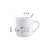 Three-Dimensional Relief Cat Tail Ceramic Cup Student Gift Cup with Cover Spoon Mug Practical Customizable Logo