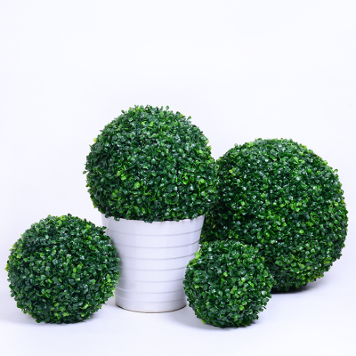 Simulation Milan Straw Ball Diameter 10-50cm Mall Wedding Ceiling Decorations Arrangement Plastic Ball Fake Grass Plant Ball