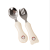 Korean-Style Children's Eating Tableware Stainless Steel Spoon Fork