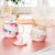 Korean Style Cute Cartoon Rabbit Ceramic Mug Creative Rainbow Rabbit Breakfast Milk Water Glass Office Coffee Cup