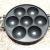 Baking Tool Factory Supply round Cake Mold Egg Waffle Small Balls Seven-Hole Pot Octopus Ball Machine