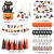 Original New Halloween Balloon Decoration Set Halloween Letter Hanging Flag Banner Photo Spiral Layout