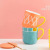 Revo Ceramic Spot Supply Hand Pinch Ceramic Cup Macaron Color Creative Mug Contrast Color Nordic ING Cup