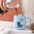 Creative Cat and Fish Mark Ceramic Cup Cartoon with Spoon with Lid Breakfast Milk Water Glass Student Water Cup Generation