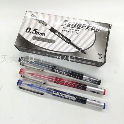 Ballpoint Pen Straight-Liquid Water-Based Paint Pen Straight-Liquid Signature Pen