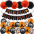 Amazon Hot Sale Halloween Pumpkin Ghost Aluminum Film Venue Balloon Package Arrangement Aluminum Foil Balloon Set