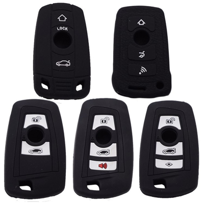 Silicone Key Cover Suitable for BMW Blade 3 Series Fob Car Key Protective Cover