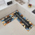 Home Door Mat Carpet Bedroom Living Room and Bathroom Bathroom Doorway Absorbent Foot Mat Kitchen European Floor Mat