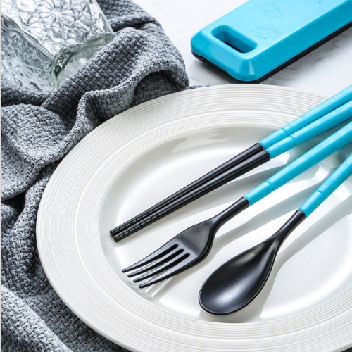 folding tableware plastic portable tableware