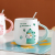 Cartoon Animal Relief Mug Cute Funny Girl Heart Ceramic Cup Office Couple Water Cup Custom Logo