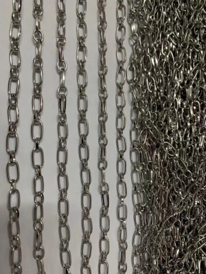 Stainless Steel Chain Handmade Chain Pig Nose Chain Coffee Bean Chain