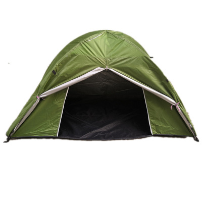 Outdoor Double-Layer Rain-Proof Army Green Tent Winter Thicken Thermal Tent Factory Wholesale