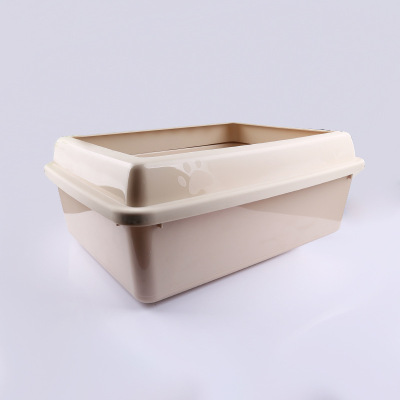 Supply Semi-Enclosed Economical Litter Box Cat Toilet Cat Litter Box Large Non-Slip Wear-Resistant Anti-Quality Assurance