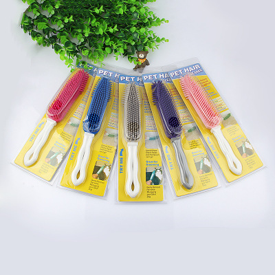 Supply New Silicone Pet Cleaning Comb Dog Cleaning Lent Remover Quality Assurance