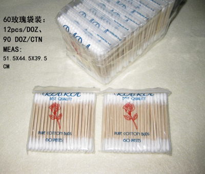60 Rose Bags Cotton Swabs Factory Direct Sales