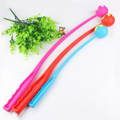 Multi-Color Pet Ball-Throwing Rod 71cm Dog Toy Large Throw Club