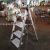 Ladder household aluminum ladder folding new thickened anti-skid aluminum alloy ladder