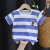 2021 Children's T-shirt Short-Sleeved Cotton Baby Boy Cartoon Short-Sleeved Girl Summer New Korean Style Unlined Top Children's Clothing