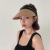 Korean Style Ins Straw Woven Peaked Cap Topless Hat Women's Spring and Summer Beach Vacation Sun Protection Sun-Proof Headband Sun Hat