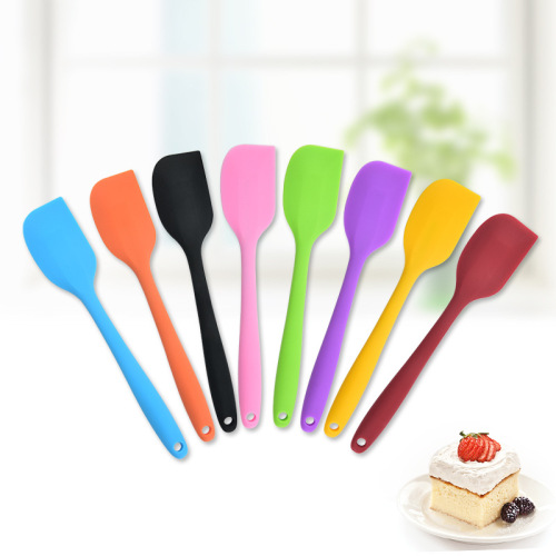 Integrated Silicone Scraper DIY Baking Tool Butter Scraper Cream Stirring Shovel Baking Scraper Cake